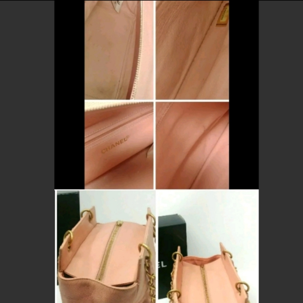 🎉HPx2🎉CHANEL Pink Caviar Petite Timeless Tote - Picture 12 of 15